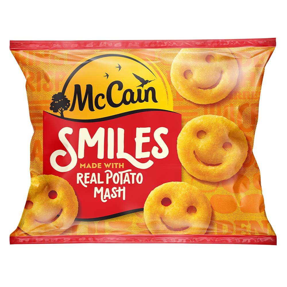 McCain Potato Smiles 454g
