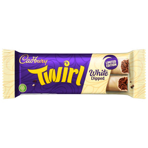 Cadbury Twirl White Chocolate Bar 43g NEW
