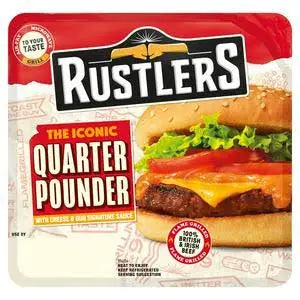 Rustlers Quarter Pounder 190g