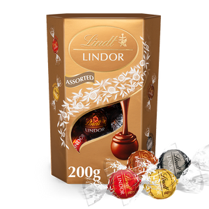 Lindt LINDOR Assorted Chocolate Truffles Box 200g REDUCED TO CLEAR