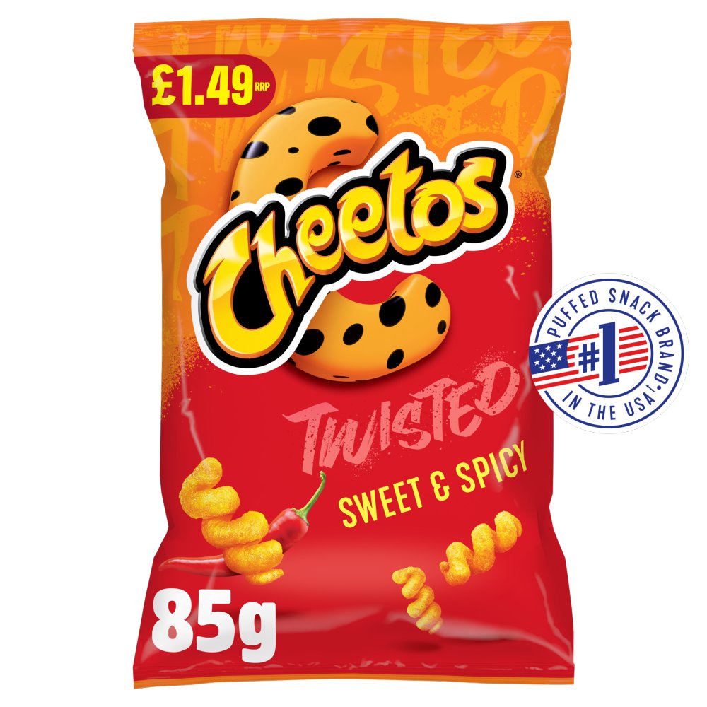 Cheetos Twisted Sweet & Spicy Sharing Crisps 85g