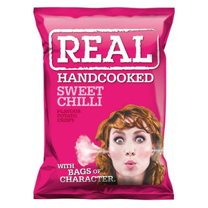 Real Crisps Sweet Chilli 35g single bag