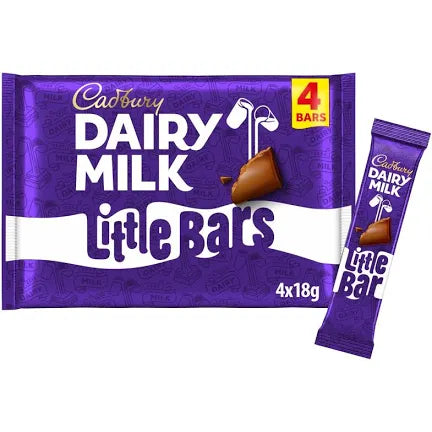 Cadbury Dairy Milk Little Bar 4x18g