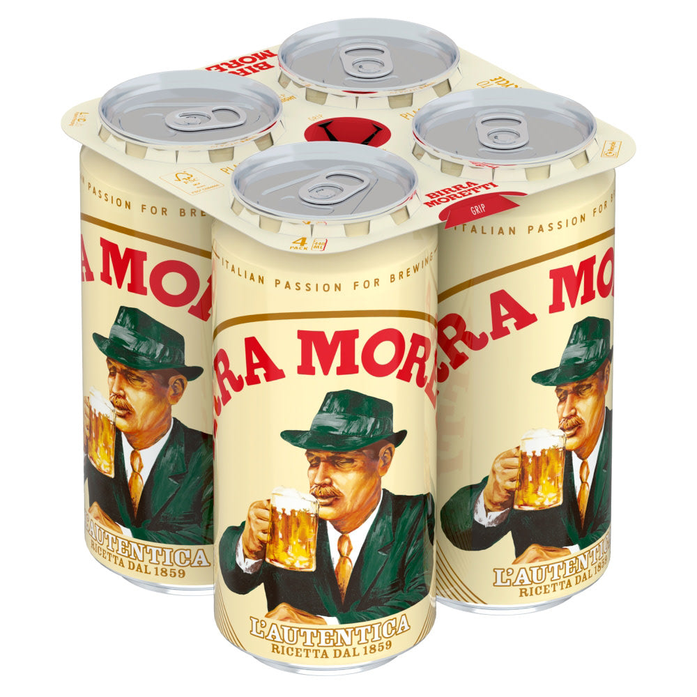 Birra moretti 4 x 440ml