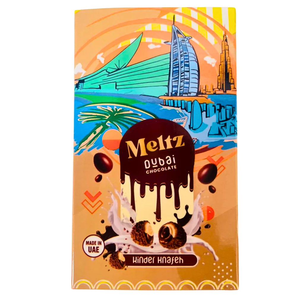 Meltz Dubai Chocolate Kinder Knafeh 75g small bar