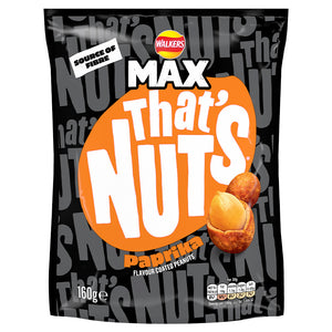 Walkers That's Nuts Max Paprika 160g