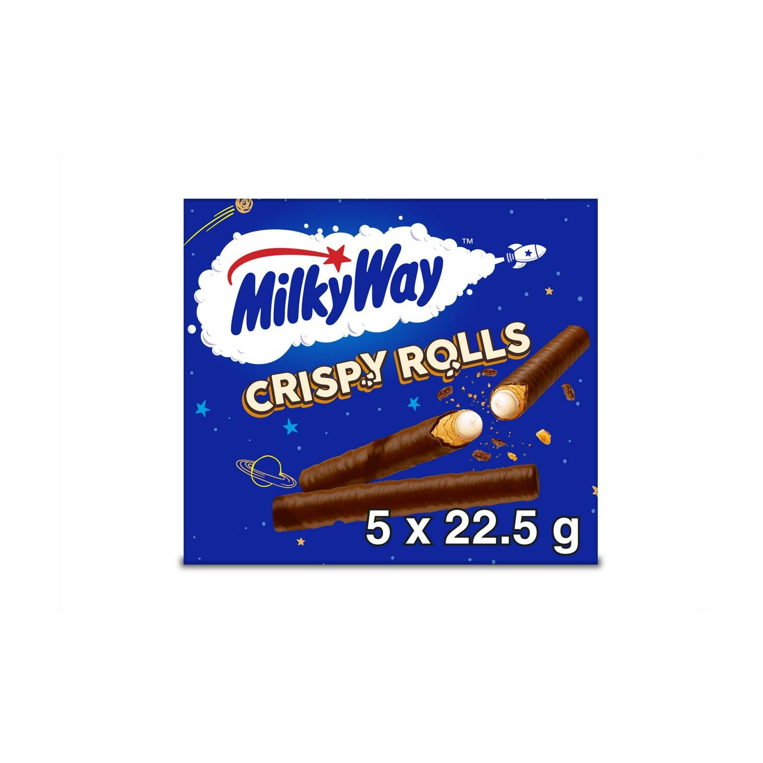 Milky Way Crispy Rolls 5 Pack 112.5g