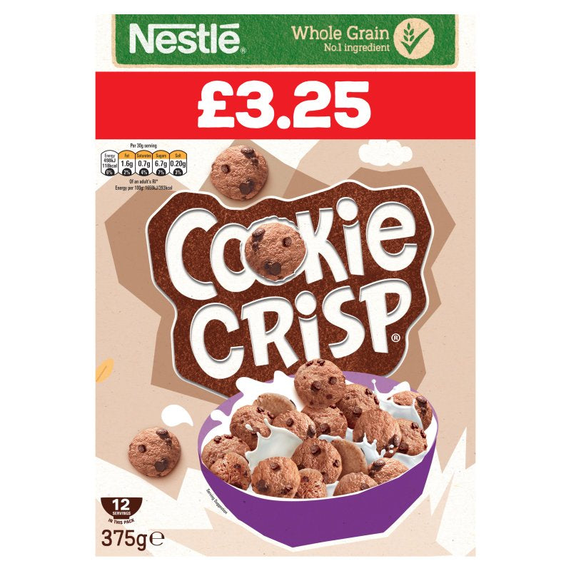 Cookie Crisp Cereal 375g