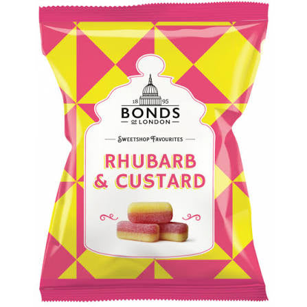 Bonds Of London Rhubarb & Custard 130g