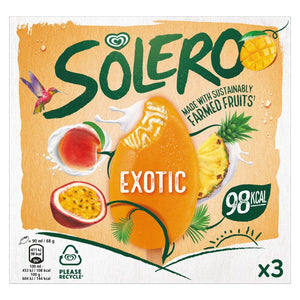 Solero Ice Cream Sticks Exotic 3x 90 ml