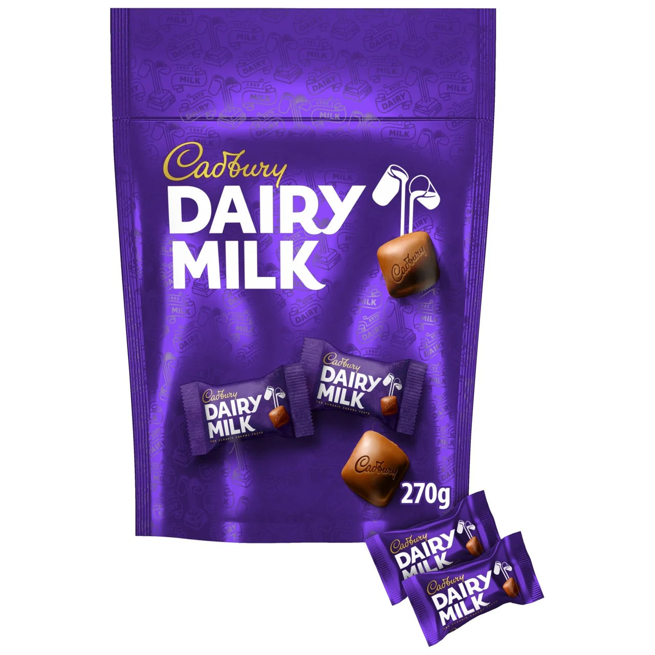 Cadbury Dairy Milk Chocolate Chunks Pouch 270g
