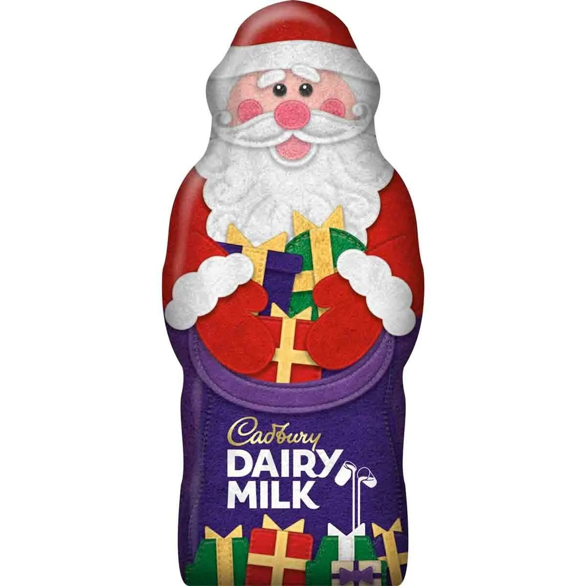 Cadbury Dairy Milk Chocolate Xmas Santa Hollow 100g