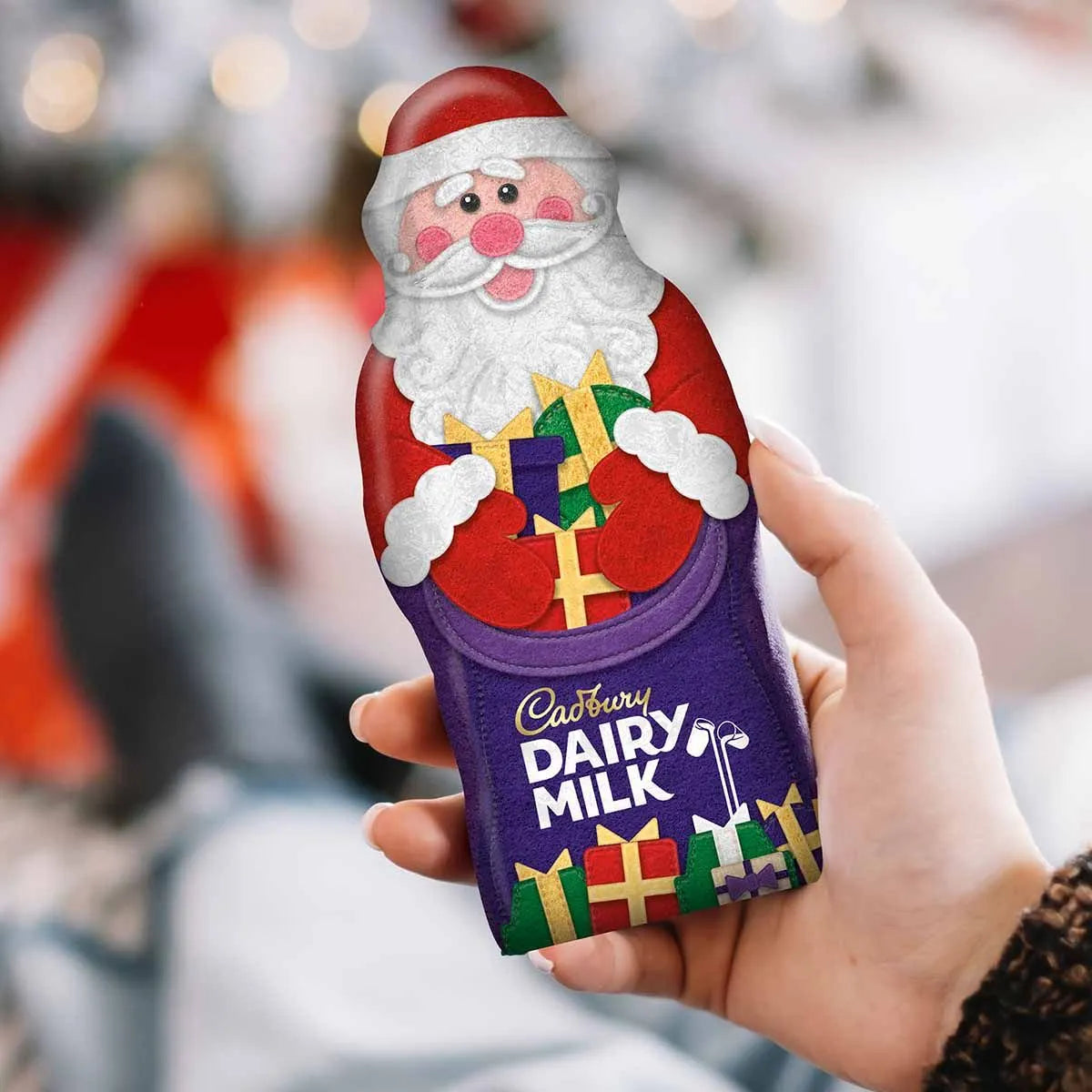 Cadbury Dairy Milk Chocolate Xmas Santa Hollow 100g