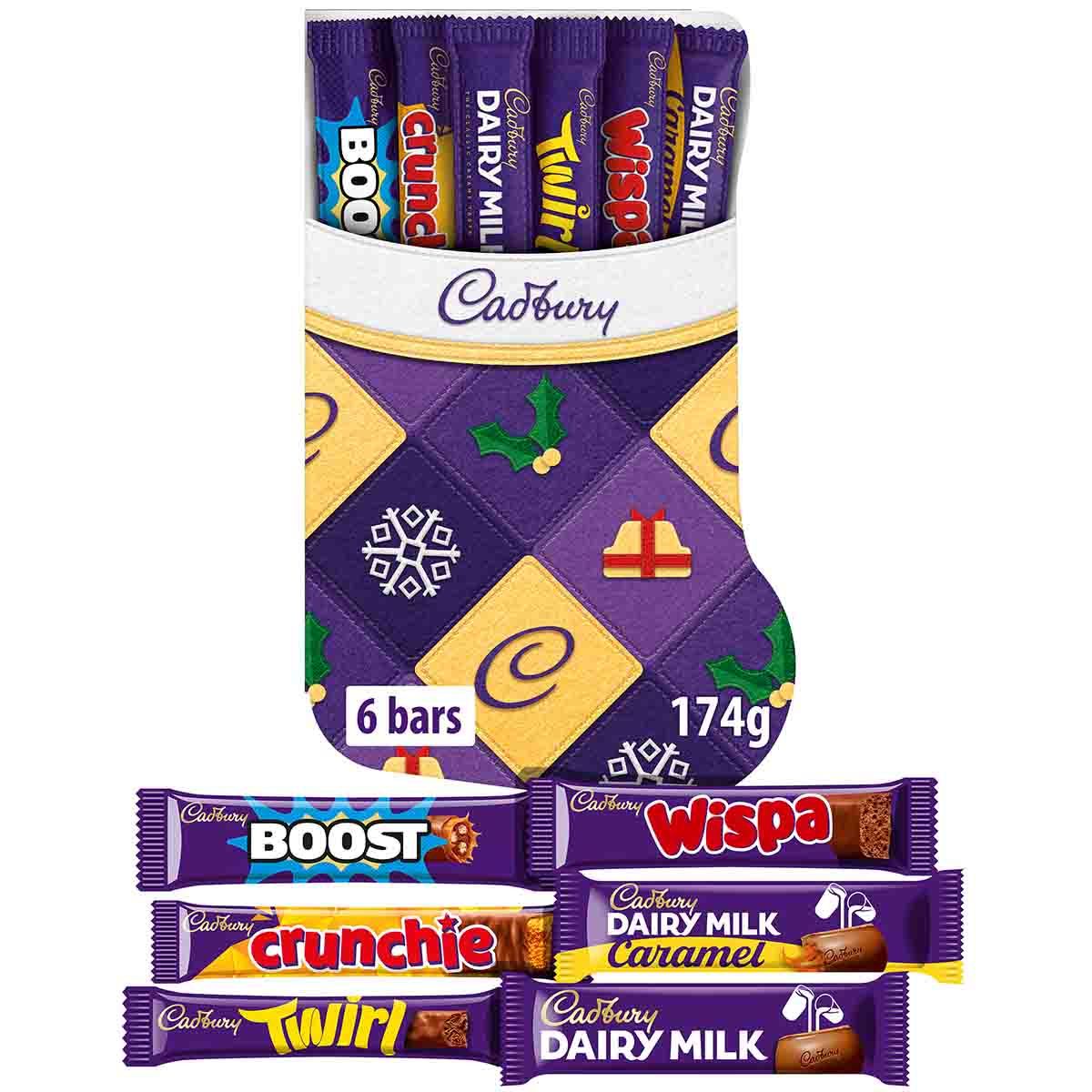 Cadbury Medium Stocking Chocolate Selection Box 174g