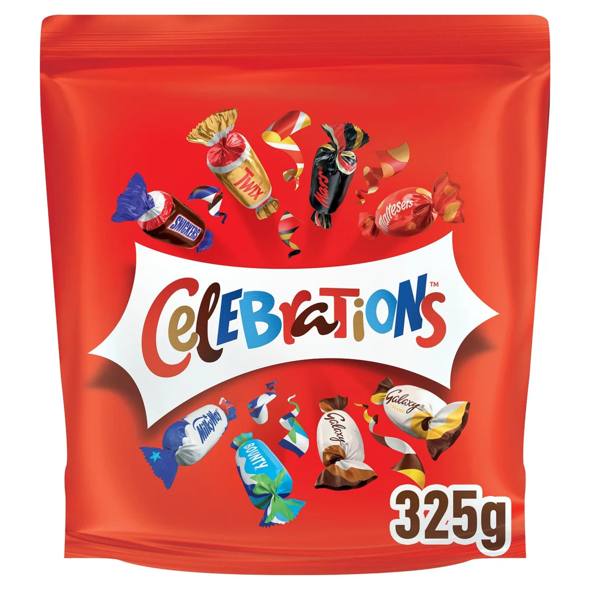 Celebrations Chocolates Sharing Pouch Bag 325g