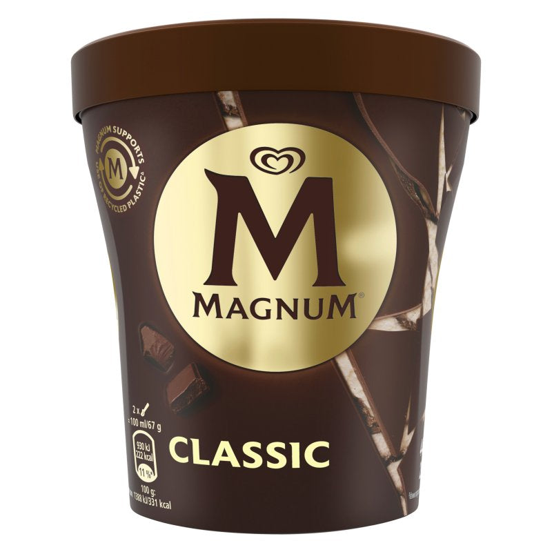 Magnum Classic Ice Cream Tub 440ml