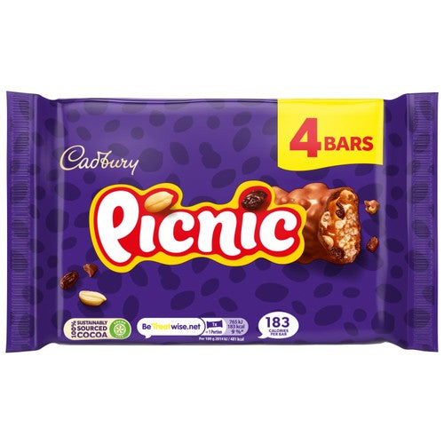 Cadbury Picnic 4 x 32g