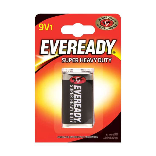 Eveready Super Heavy Duty Battery 9V - single