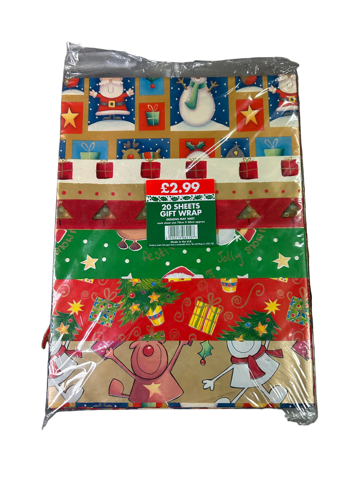 20 sheet gift wrap
