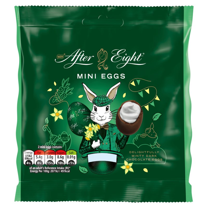 After Eight Dark Mint Chocolate Mini Eggs Bag 70g