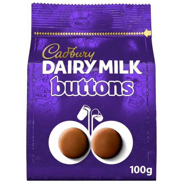 Cadbury Dairy Milk Buttons Chocolate Pouch 100g