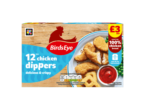 Birds Eye 12 Chicken Dippers 220g