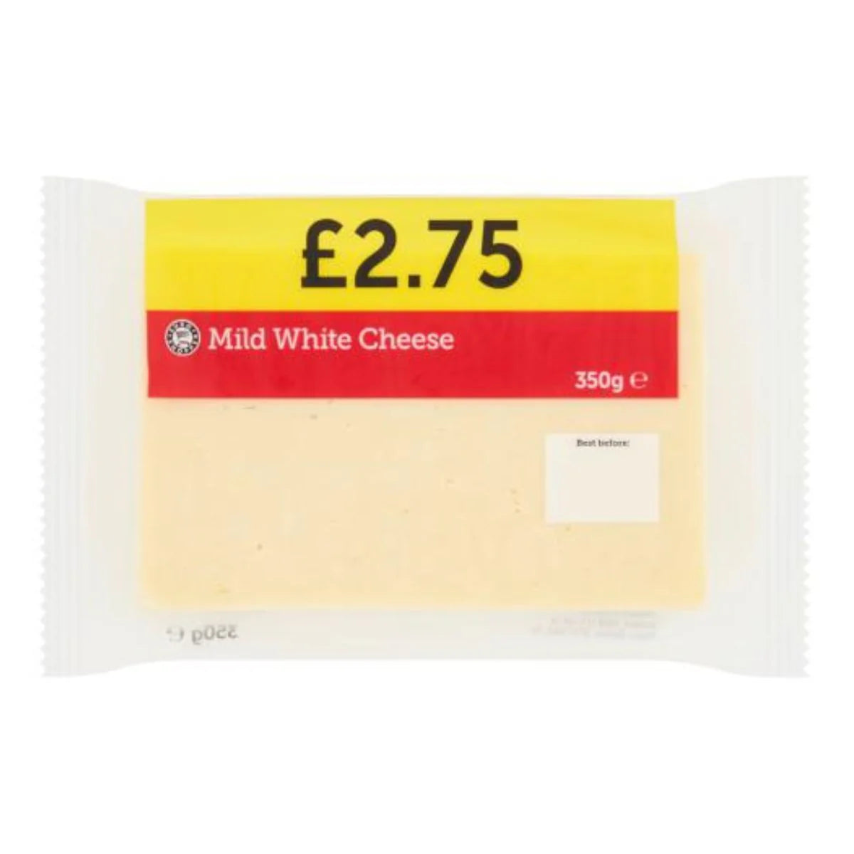 Euro Shopper Mild White Cheese 350g