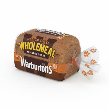 Warburtons brown small loaf 400g