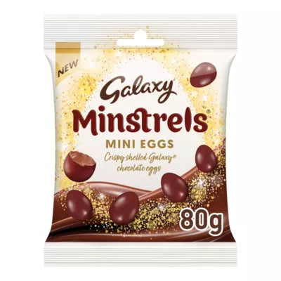 Galaxy Minstrels Mini Eggs Bag 80g NEW