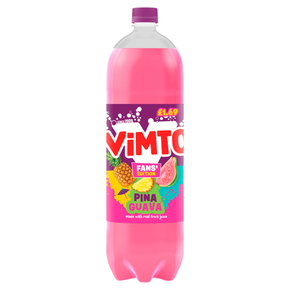 Vimto Sparkling Pina Guava 2 Litre NEW