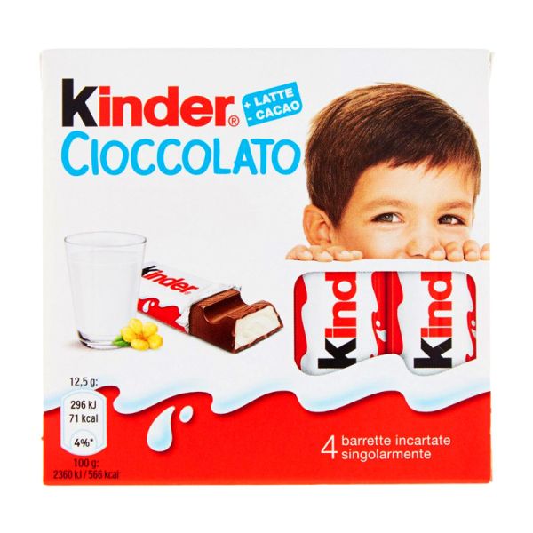 Kinder 50g mini bars (4x12.5g)
