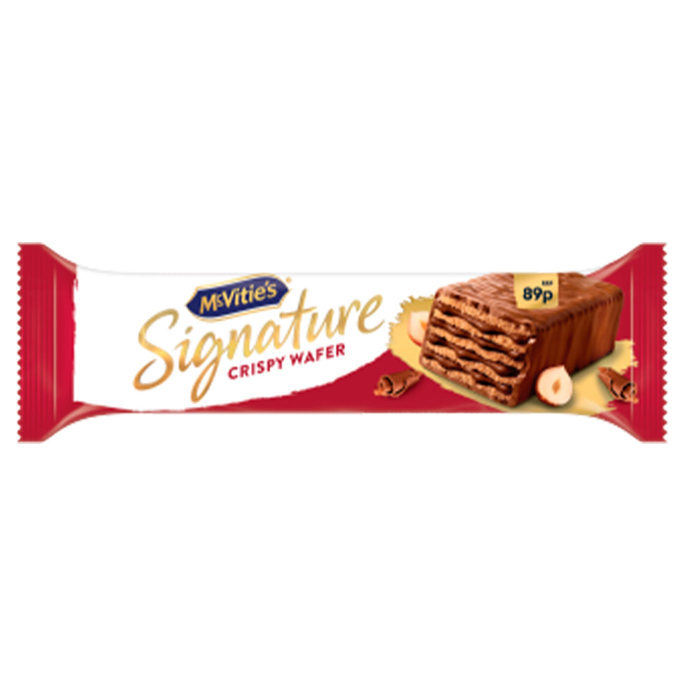 McVitie's Signature Crispy Wafer Bar 45g NEW