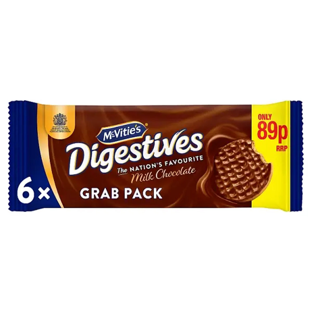 McVitie's Chocolate Digestives Grab Pack 100g