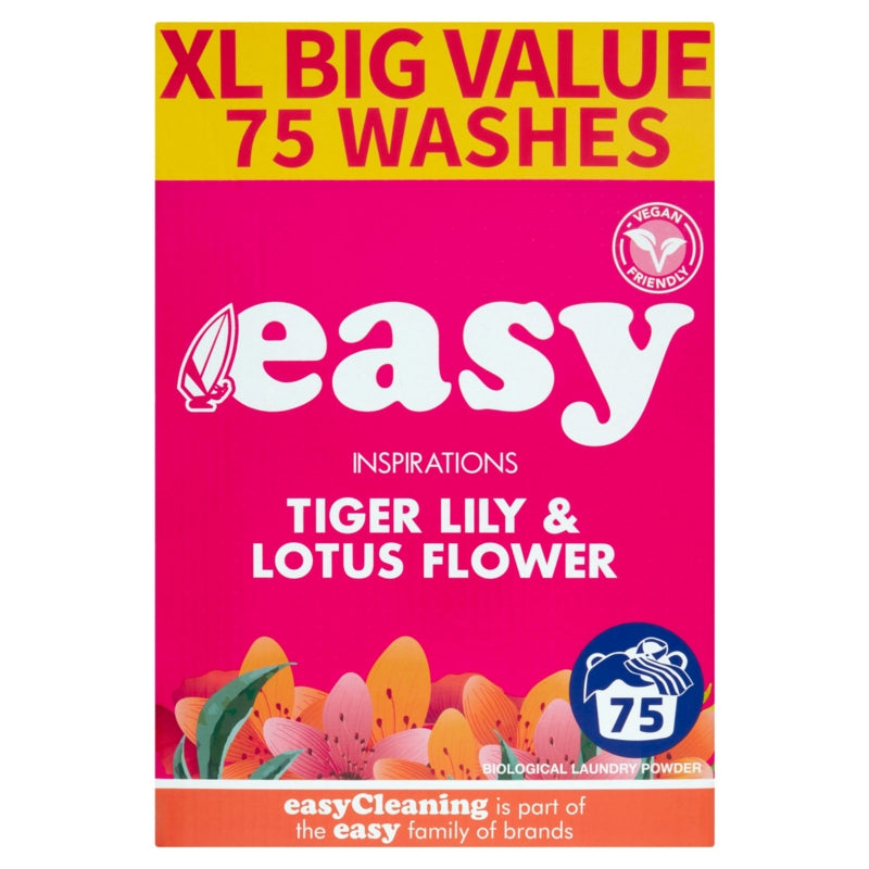 Easy Tiger Lily & Lotus Bio Laundry Powder XL 75 Washes