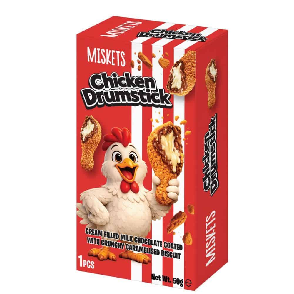 Miskets Chocolate Chicken Drumstick 50g