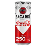 Bacardi Rum & Coca Cola 250ml