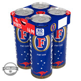 Foster's Lager Beer 3.7% ABV 4x568ml