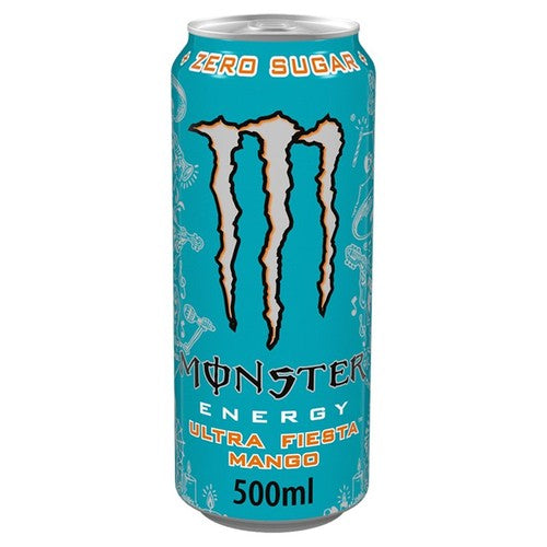 Monster Energy Drink Ultra Fiesta Mango Zero Sugar 500ml