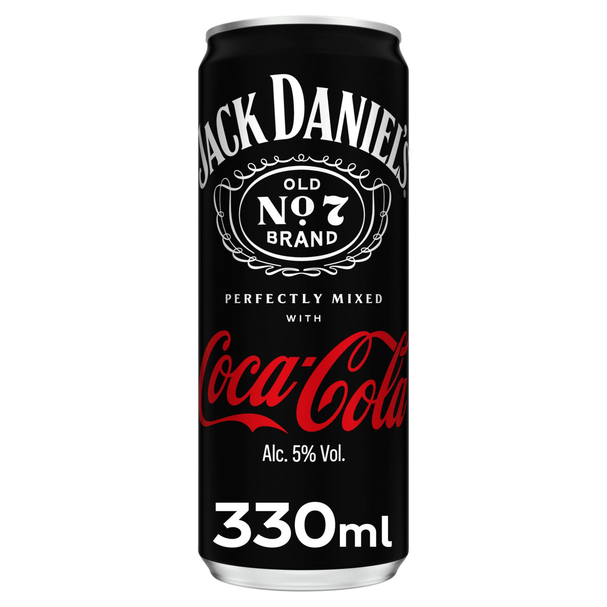Jack Daniel's and Coca-Cola 330ml Pre-Mixed Can