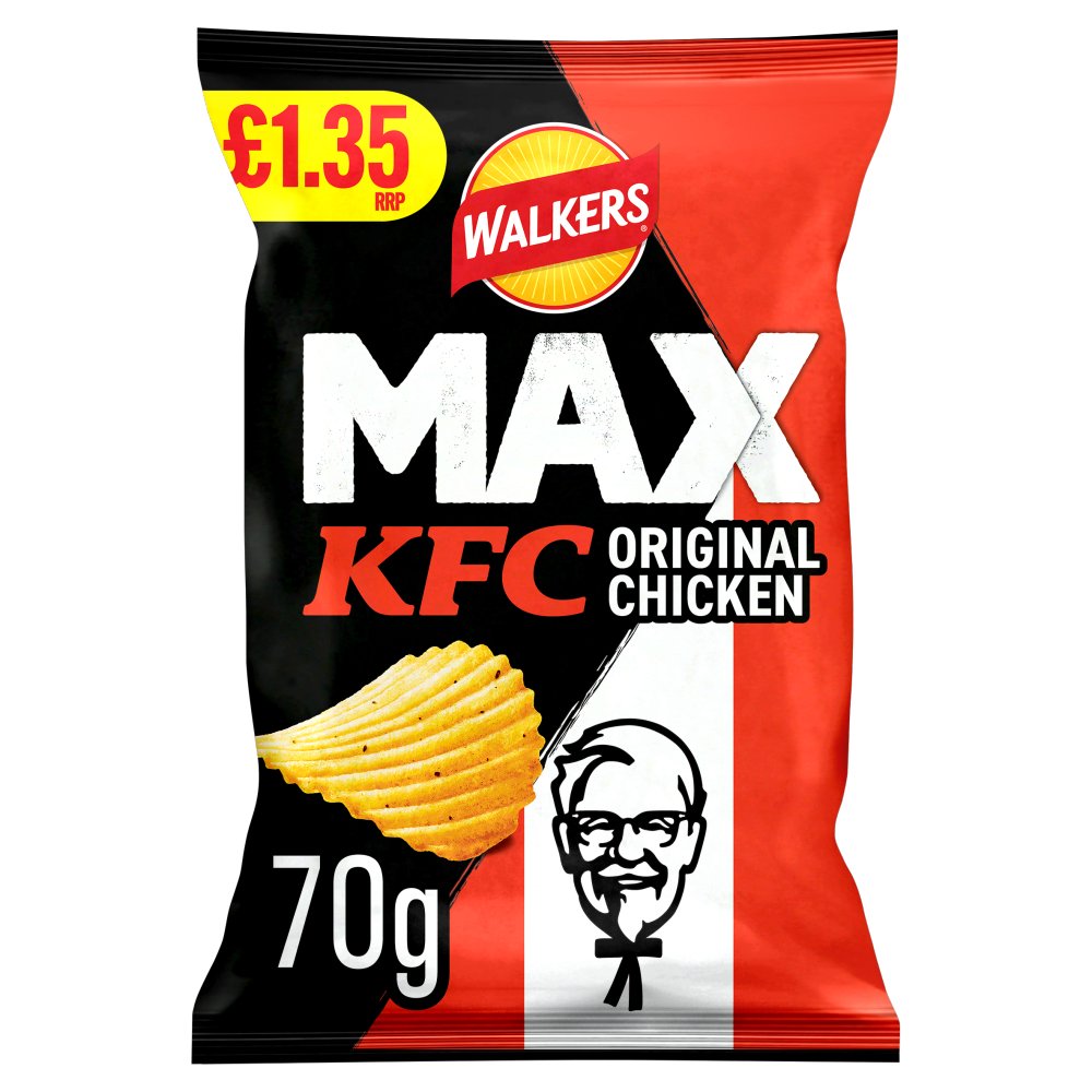 Walkers MAX KFC Original Chicken Crisps 70g