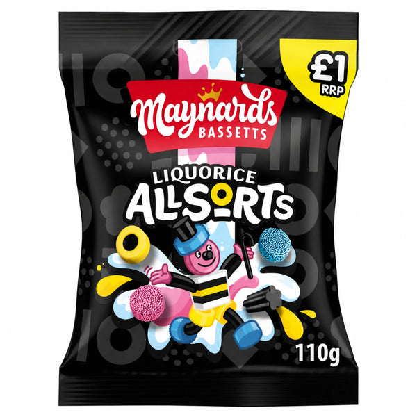 Maynards Bassetts Liquorice Allsorts 110g