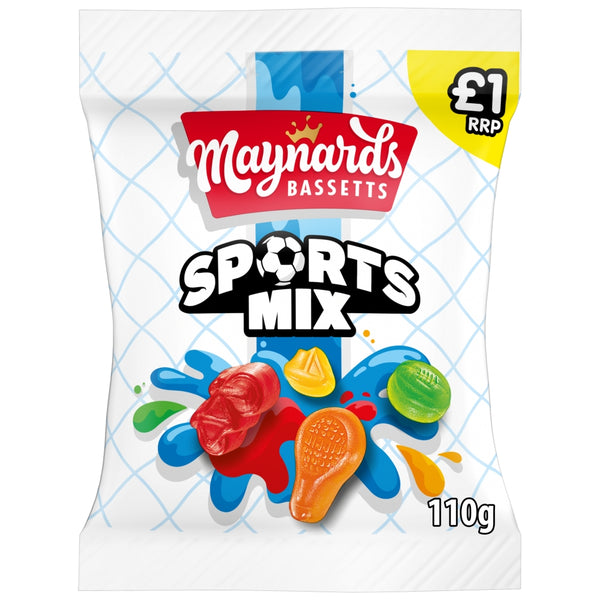 Maynards Bassetts Sports Mix 110g
