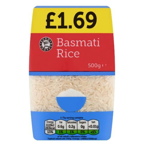 Euro Shopper Basmati Rice 500g