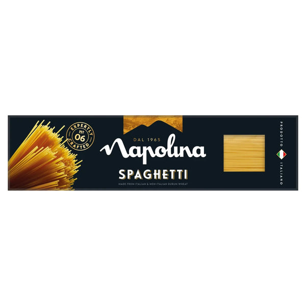 Napolina Spaghetti Pasta 500g dated: 12/2026