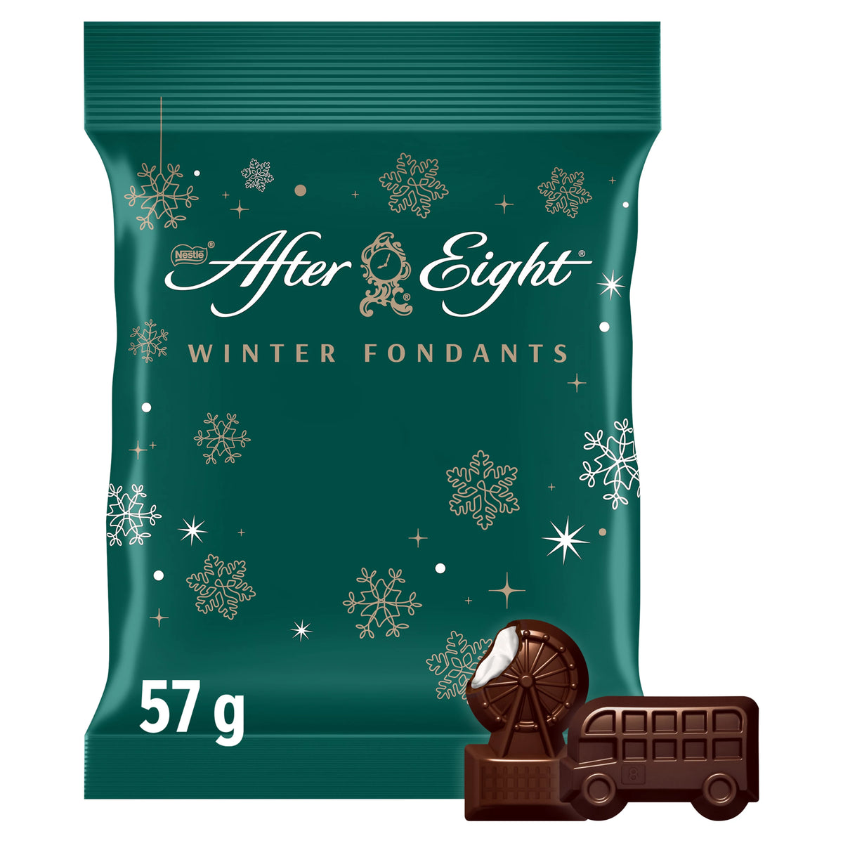 After Eight Icon Shapes Winter Pralines Pouch 57g