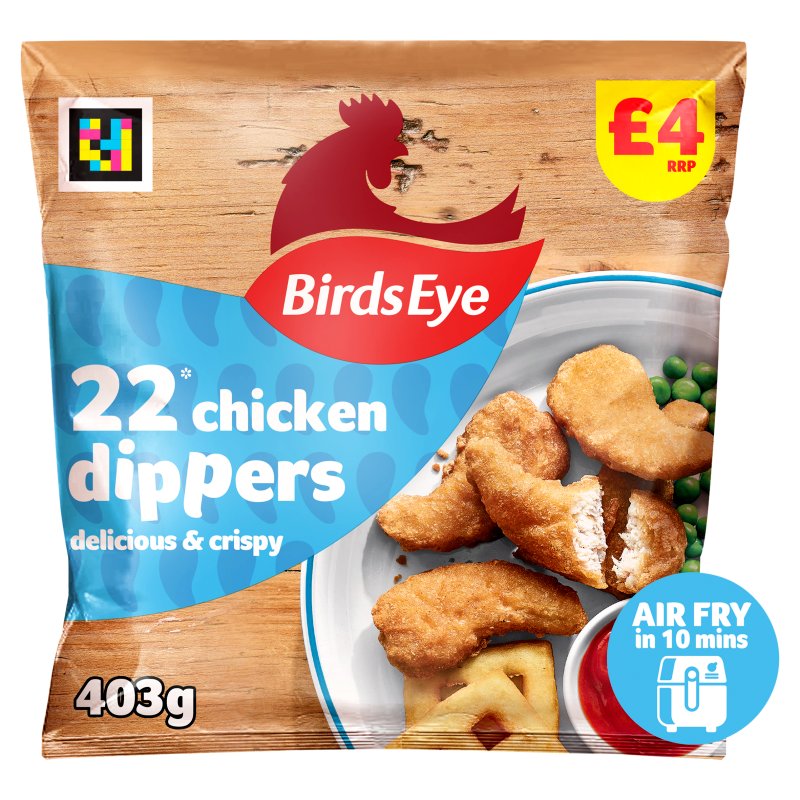 Birds Eye 22 Crispy Chicken Dippers 403g
