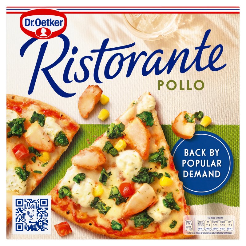 Dr. Oetker Ristorante Pollo Pizza 355g