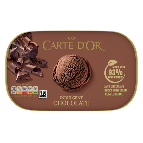 Carte D'Or Chocolate Ice Cream 900ml