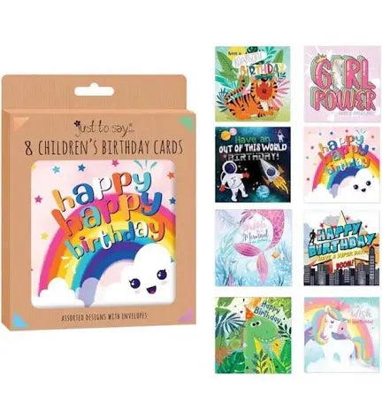 8 Children’s Birthday Cards