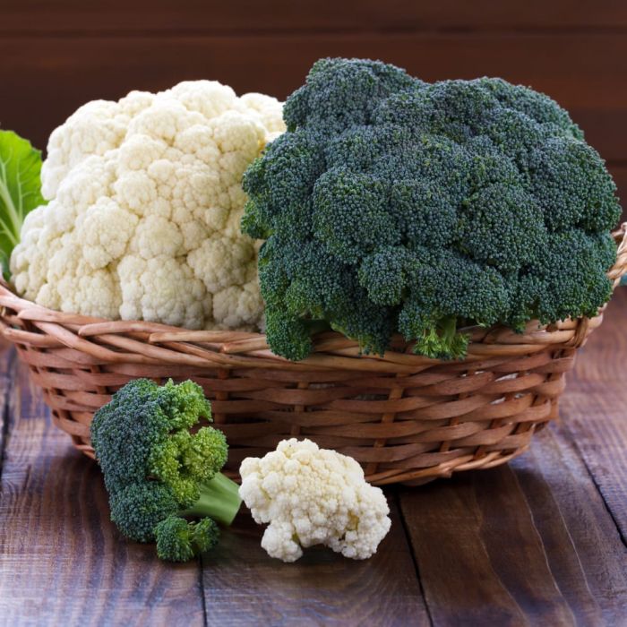 Cauliflower & Broccoli Florets 300g